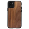 Woodcessories - Eco Bumper - Walnut Cover - Black - iPhone 11 Pro - Wooden Cover - Eco Case - Bumper Collection - Avvenice