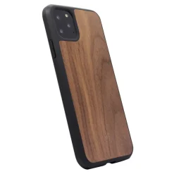 Woodcessories - Eco Bumper - Walnut Cover - Black - iPhone 11 Pro - Wooden Cover - Eco Case - Bumper Collection - Avvenice