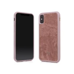 Woodcessories - Eco Bumper - Stone Cover - Canyon Red - iPhone XR - Real Stone Cover - Eco Case - Bumper Collection - Avvenice
