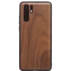 Woodcessories - Eco Bumper - Walnut Cover - Black - Huawei P30 Pro - Wooden Cover - Eco Case - Bumper Collection - Avvenice