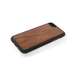 Woodcessories - Eco Bumper - Walnut Cover - Black - iPhone 8 / 7 - Wooden Cover - Eco Case - Bumper Collection - Avvenice