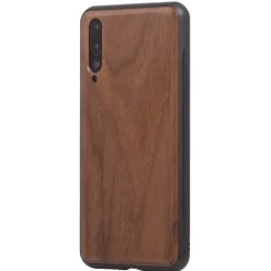 Woodcessories - Eco Bumper - Walnut Cover - Black - Huawei P20 Pro - Wooden Cover - Eco Case - Bumper Collection - Avvenice