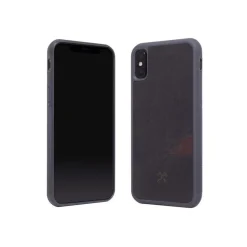 Woodcessories - Eco Bumper - Stone Cover - Volcano Black - iPhone XS Max - Real Stone Cover - Eco Case - Bumper Collection - Avvenice