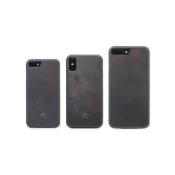 Woodcessories - Eco Bumper - Stone Cover - Volcano Black - iPhone X / XS - Real Stone Cover - Eco Case - Bumper Collection - Avvenice