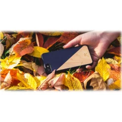 Woodcessories - Eco Split - Cherry Cover - Green - iPhone 8 Plus / 7 Plus - Wooden Cover - Eco Case - Split Collection - Avvenice