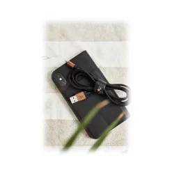 Woodcessories - Eco Wallet Flip Cover - Real Wood and Leather - Rich Walnut - iPhone 8 Plus / 7 Plus - Eco Case - Avvenice