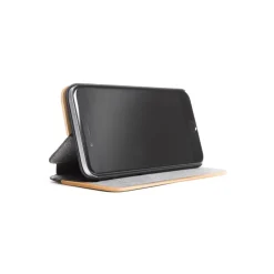 Woodcessories - Eco Wallet Flip Cover - Real Wood and Leather - Maple - iPhone 8 / 7 - Eco Case - Flip Collection - Avvenice