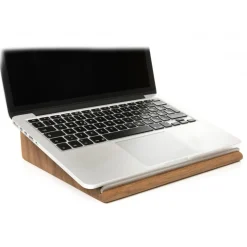 Woodcessories - Oak / Ergonomic Wooden MacBook Lift - MacBook - Eco Stand - Wooden MacBook Support - Avvenice