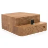 Woodcessories - Oak / Premium Wooden iMac Stand + iPhone - MacBook 27 - Eco Foot - Wooden MacBook Support - Avvenice