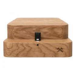 Woodcessories - Oak / Premium Wooden iMac Stand + iPhone - MacBook 27 - Eco Foot - Wooden MacBook Support - Avvenice