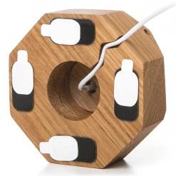 Woodcessories - Oak / Wooden iPhone 6, 7, 8, X Dock - iPhone Dock - Eco Dock - Wooden iPhone Support - Avvenice