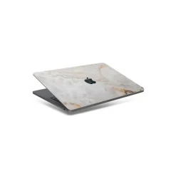 Woodcessories - Real Stone MacBook Cover - Camo Gray - MacBook 13 Air / Pro - Eco Skin Stone - Apple Logo - Avvenice