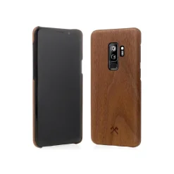 Woodcessories - Walnut / Cevlar Cover - Samsung S9+ - Wooden Cover - Eco Case - Ultra Slim - Cevlar Collection - Avvenice