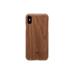 Woodcessories - Walnut / Cevlar Cover - iPhone X / XS - Wooden Cover - Eco Case - Ultra Slim - Cevlar Collection - Avvenice
