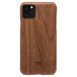 Woodcessories - Walnut / Cevlar Cover - iPhone 11 Pro - Wooden Cover - Eco Case - Ultra Slim - Cevlar Collection - Avvenice