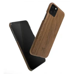Woodcessories - Walnut / Cevlar Cover - iPhone 11 Pro - Wooden Cover - Eco Case - Ultra Slim - Cevlar Collection - Avvenice