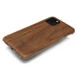Woodcessories - Walnut / Cevlar Cover - iPhone 11 Pro - Wooden Cover - Eco Case - Ultra Slim - Cevlar Collection - Avvenice