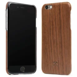 Woodcessories - Walnut / Cevlar Cover - iPhone 8 / 7 - Wooden Cover - Eco Case - Ultra Slim - Cevlar Collection - Avvenice