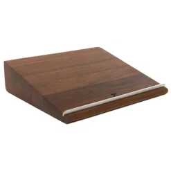 Woodcessories - Walnut / Ergonomic Wooden MacBook Lift - MacBook - Eco Stand - Wooden MacBook Support - Avvenice