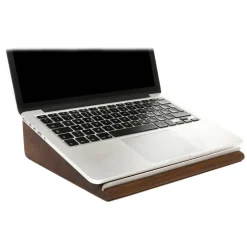 Woodcessories - Walnut / Ergonomic Wooden MacBook Lift - MacBook - Eco Stand - Wooden MacBook Support - Avvenice