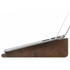 Woodcessories - Walnut / Ergonomic Wooden MacBook Lift - MacBook - Eco Stand - Wooden MacBook Support - Avvenice