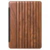Woodcessories - Walnut / Leather / Transclucent Hardcover - iPad Pro 10.5 (2017) - Flip Case - Eco Guard Metal & Wood - Avvenice