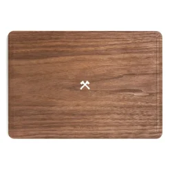 Woodcessories - Walnut / MacBook Skin Cover - MacBook 13 Pro Retina - Eco Skin - Axe Logo - Wooden MacBook Cover - Avvenice