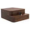 Woodcessories - Walnut / Premium Wooden iMac Stand + iPhone - MacBook 27 - Eco Foot - Wooden MacBook Support - Avvenice