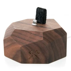 Woodcessories - Walnut / Wooden iPhone 6, 7, 8, X Dock - iPhone Dock - Eco Dock - Wooden iPhone Support - Avvenice