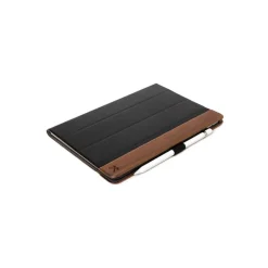 Woodcessories - Walnut and Leather Hard Cover - iPad 12.9 - Flip Case - Eco Flip Leather and Wood - Avvenice