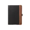 Woodcessories - Walnut and Leather Hard Cover - iPad Mini 5 - Flip Case - Eco Flip Leather and Wood - Avvenice