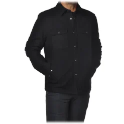 Woolrich - Alaskan Quilted Overshirt - Blue - Jacket - Luxury Exclusive Collection - Avvenice