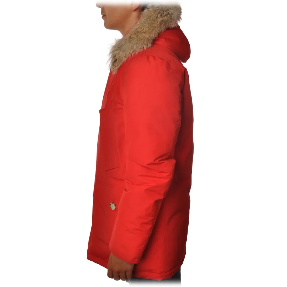 Woolrich - Arctic Parka DF - Red - Jacket - Luxury Exclusive Collection - Avvenice