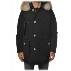 Woolrich - Arctic Parka With Detachable Fur - Black - Jacket - Luxury Exclusive Collection - Avvenice