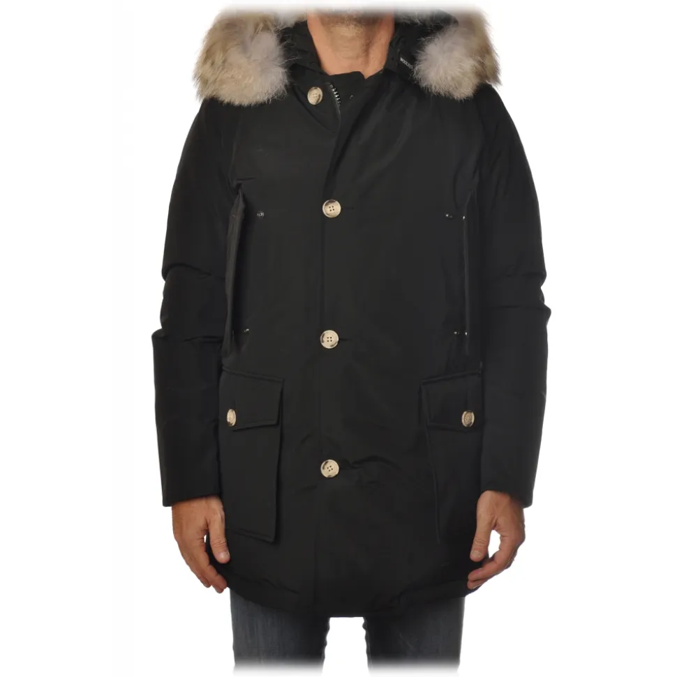 Woolrich - Arctic Parka With Detachable Fur - Black - Jacket - Luxury Exclusive Collection - Avvenice