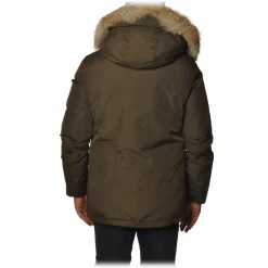 Woolrich - Artic Anorak Parka  with Fur-trimmed Hood - Green - Jacket - Luxury Exclusive Collection - Avvenice