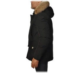Woolrich - Artic Anorak Parka  with Fur-trimmed Hood - Black - Jacket - Luxury Exclusive Collection - Avvenice