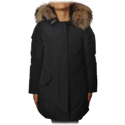 Woolrich - Artic Parka FR with Fur-trimmed Hood - Blue - Jacket - Luxury Exclusive Collection - Avvenice