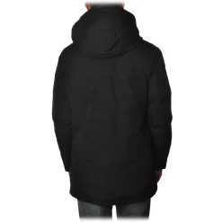 Woolrich - Artic Parka NF with Visible Contrast Buttons - Black - Jacket - Luxury Exclusive Collection - Avvenice