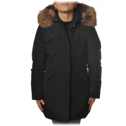 Woolrich - Artic Parka With Racoon Fur - Black - Jacket - Luxury Exclusive Collection - Avvenice