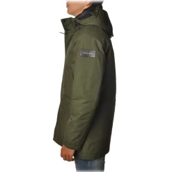 Woolrich - Cotton Parka Jacket with Hood - Green - Jacket - Luxury Exclusive Collection - Avvenice