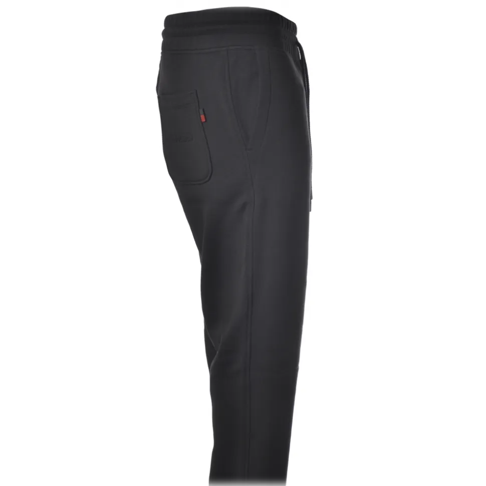 Woolrich - Fleece Sweatpants - Blue - Luxury Exclusive Collection - Avvenice