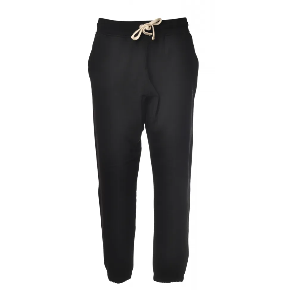 Woolrich - Fleece Sweatpants - Black - Luxury Exclusive Collection - Avvenice