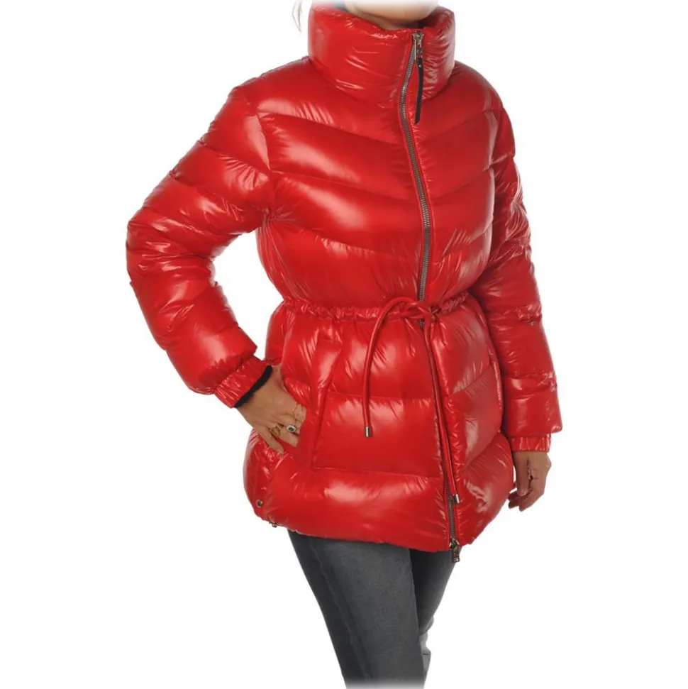 Woolrich - Glossy Quilted Down Jacket - Red - Jacket - Luxury Exclusive Collection - Avvenice