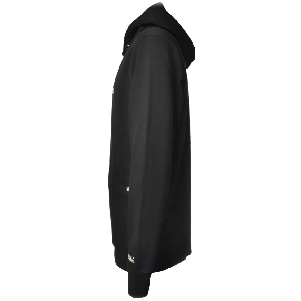 Woolrich - Hooded Sweatshirt with Logo - Black - Luxury Exclusive Collection - Avvenice