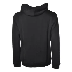 Woolrich - Hooded Sweatshirt with Logo - Blue - Luxury Exclusive Collection - Avvenice