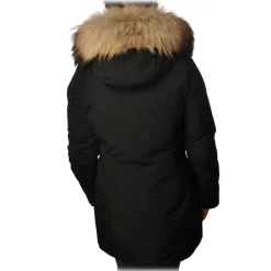 Woolrich - Jacket with Fur-Trimmed Hood - Black - Jacket - Luxury Exclusive Collection - Avvenice