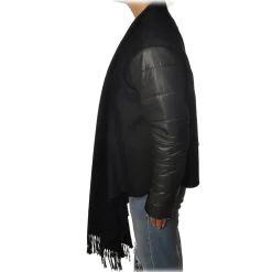 Woolrich - Jacket with Quilted Padded Sleeves - Black - Jacket - Luxury Exclusive Collection - Avvenice