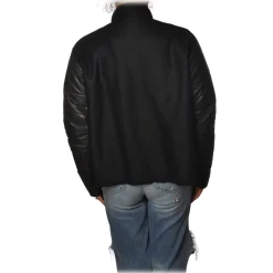 Woolrich - Jacket with Quilted Padded Sleeves - Black - Jacket - Luxury Exclusive Collection - Avvenice