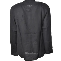 Woolrich - Korean Collar Shirt - Blue - Shirt - Luxury Exclusive Collection - Avvenice